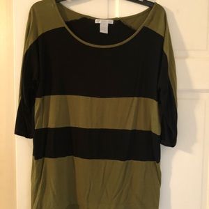 Color block tunic